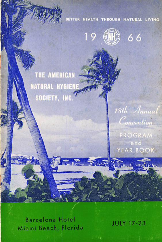 Conference Program. Miami Beach, 1966